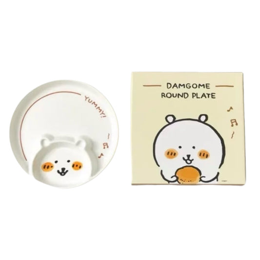 Nagano's | Korea Edition | Nagano Bear Damgome Round Plate