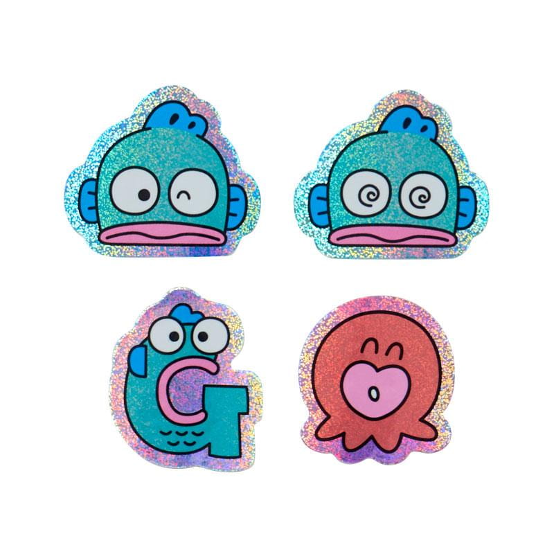 Sanrio | Hangyodon & Bad Badtz-Maru Funny Face Sticker Set - Hangyodon