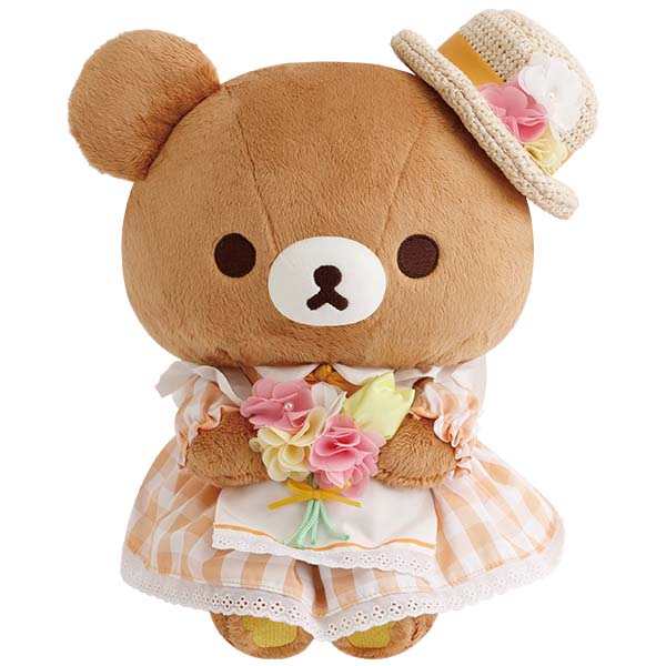 San-X | Rilakkuma Yurakucho Limited CoriCog Store Exclusive Special Plush Toy M - Chairoikoguma