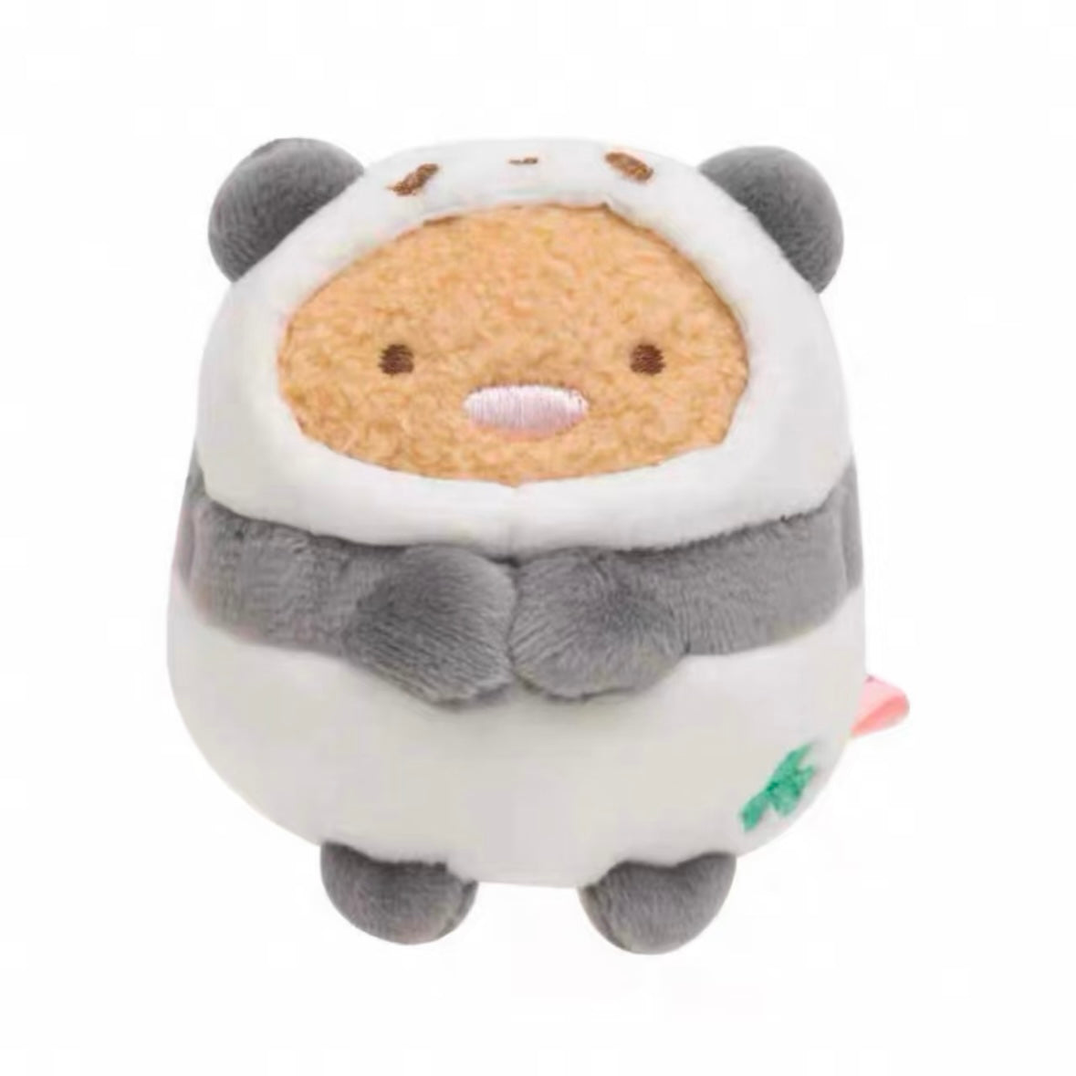 San-X | Sumikko Gurashi Panda Themed Hand-held Tenori Plush Toy - Tonkatsu