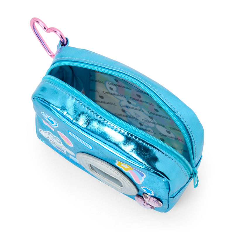 Sanrio | Sanrio Characters Sparkling School Trip Camera Style Pouch - Cinnamoroll