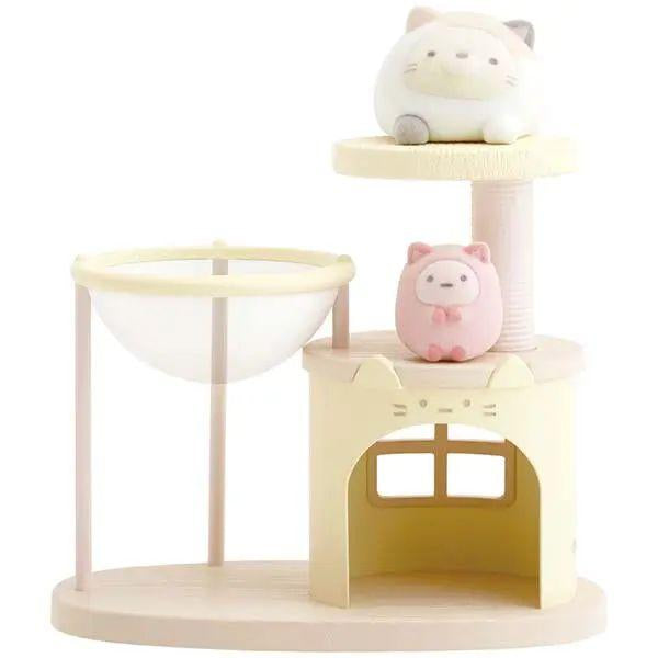 San-X | Sumikko Gurashi Petit Sumikko Neiogurashi Scene Mascot With Set - Cat