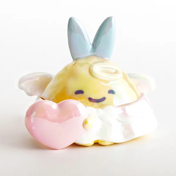 San-X | Sumikko Gurashi Angel & Devil Glitter Keychain - Fried Fish Tail