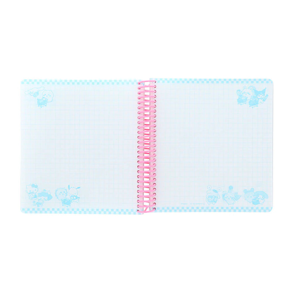 Chiikawa | Chiikawa × Sanrio Characters Square Ring Notebook (Pink)