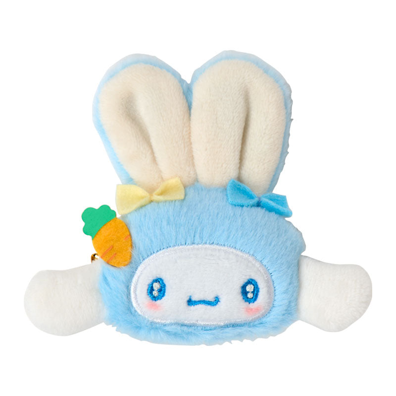 Sanrio | Sanrio Characters Fluffy Rabbit Face-Shaped Hair Clip - Cinnamoroll