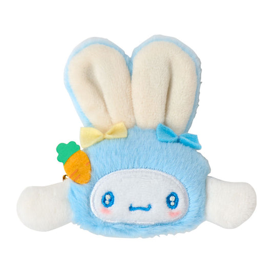 Sanrio | Sanrio Characters Fluffy Rabbit Face-Shaped Hair Clip - Cinnamoroll
