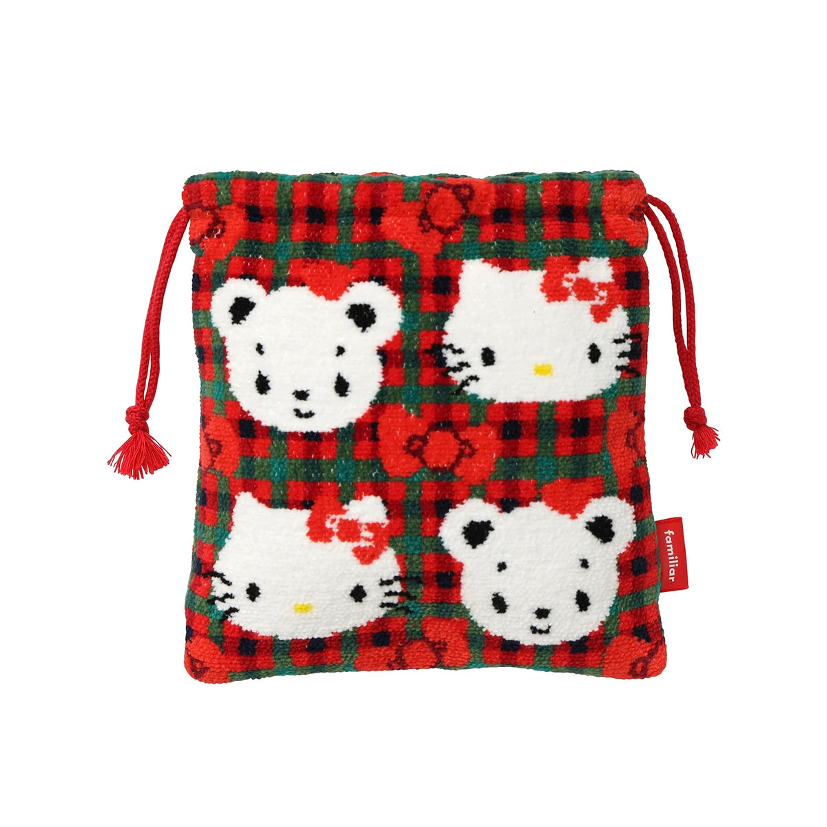 Sanrio | Familiar X Hello Kitty Collaboration Drawstring Pouch