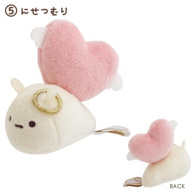 San-X | Sumikko Gurashi Angel & Devil Assorted Hand-held Tenori Plush Toy - Angel