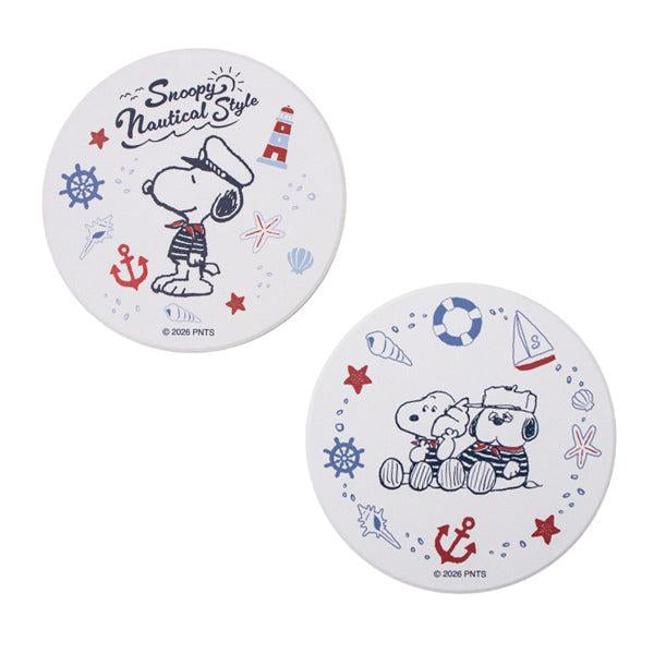PEANUTS | Snoopy Nautical Style Series Absorbent Coaster