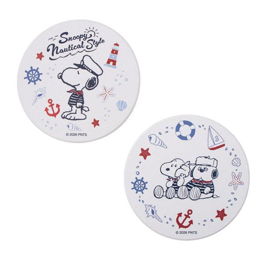 PEANUTS | Snoopy Nautical Style Series Absorbent Coaster