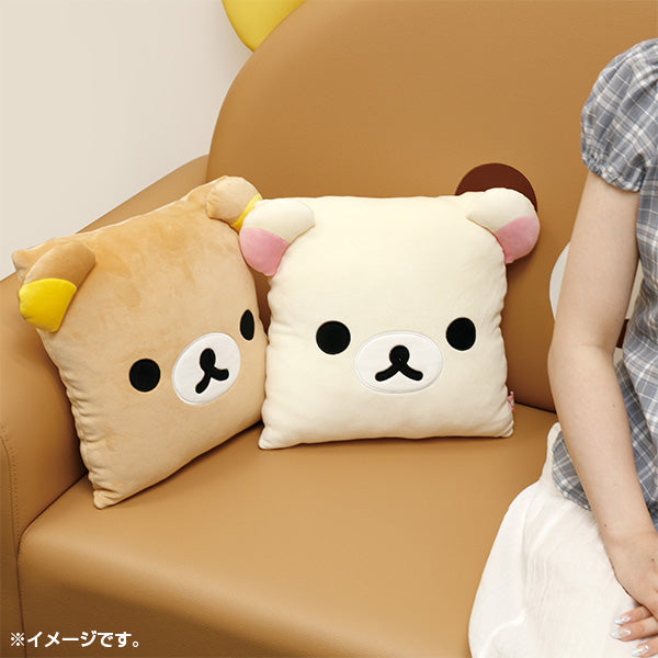 San-X | Rilakkuma Together Suyasuya Series Super Mochi Mochi Cushion - Korilakkuma