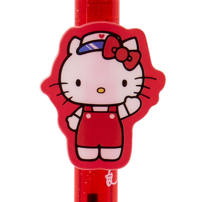 Sanrio | Sanrio Characters Ballpoint Pen With Plate - Hello Kitty (Red)