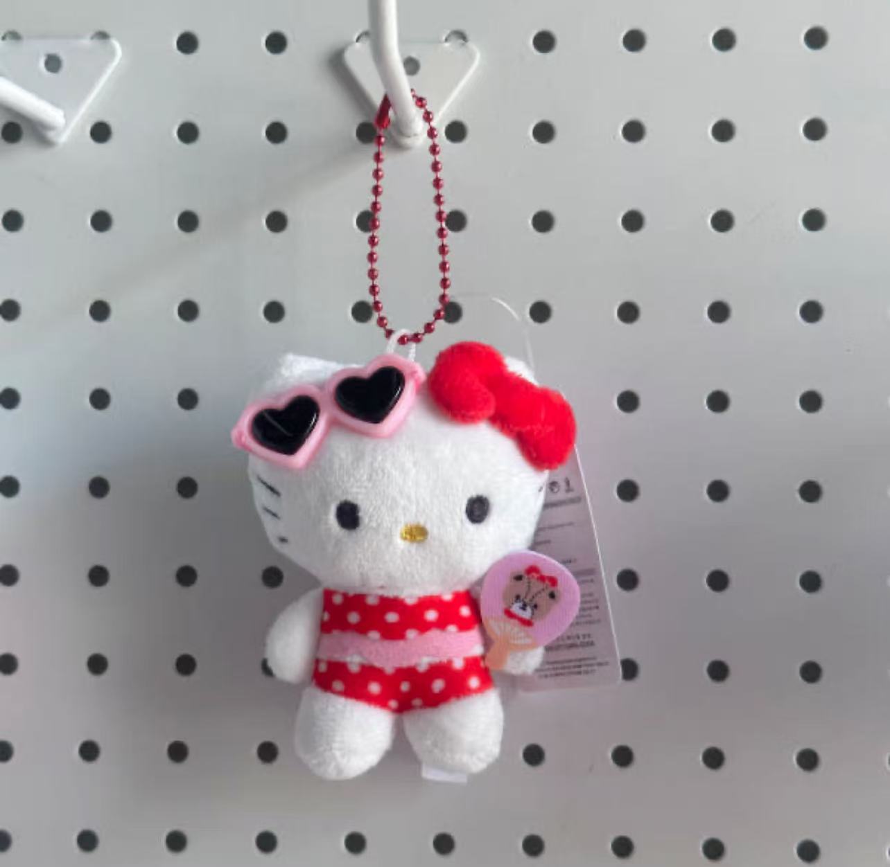 Sanrio Korea | Sanrio Beach Swimwear Plush Keychain