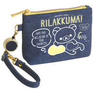 San-X | 'Denim House Limited Edition | Rilakkuma Mini Pouch Pass Case PB55401