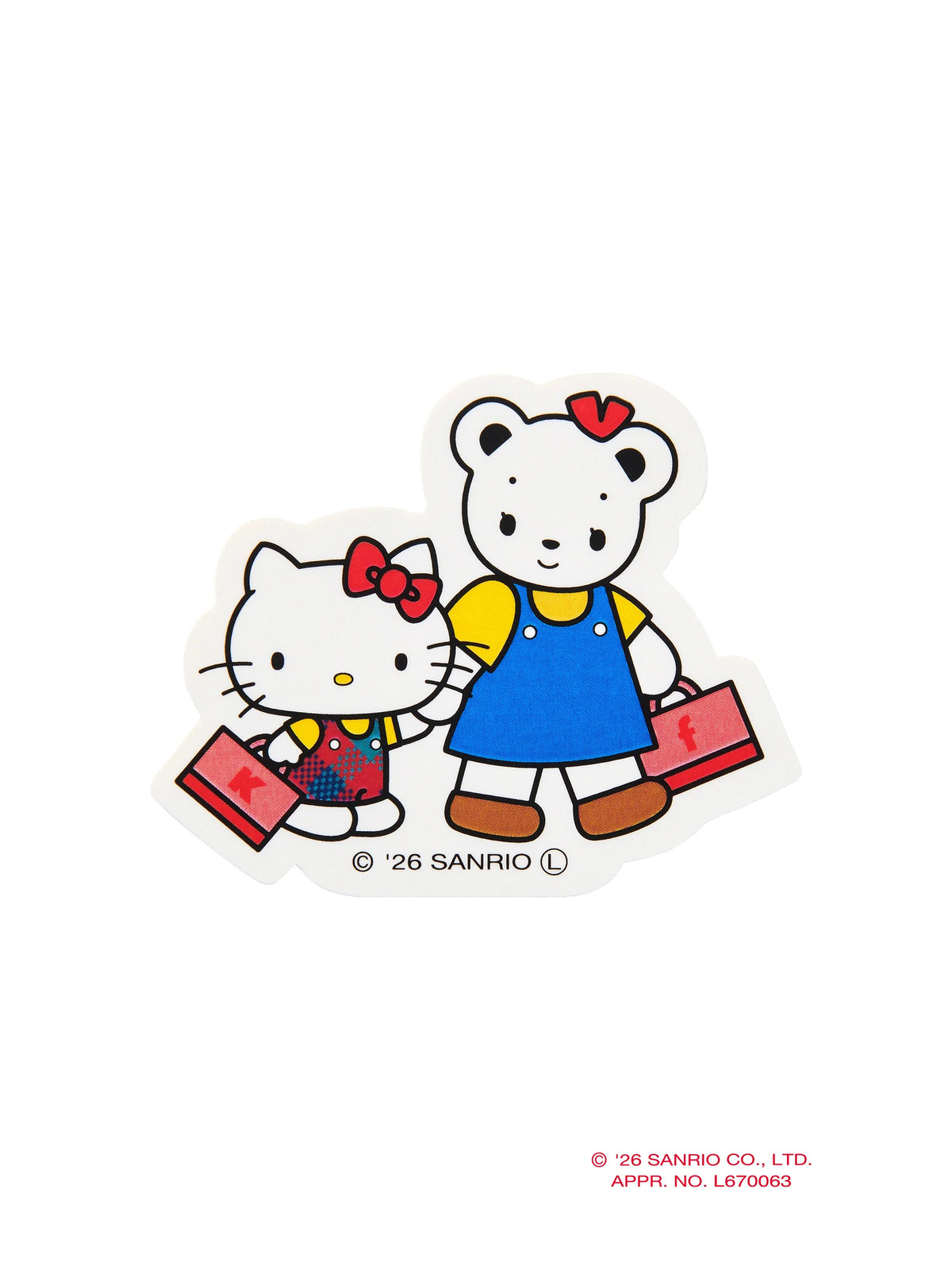 Sanrio | Familiar X Hello Kitty Collaboration Sticker