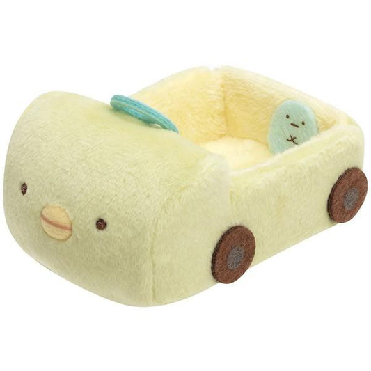 San-X | Sumikko Gurashi Collection | Sumikko Hand-helod Tenori Plush Penguin? Car MX97801