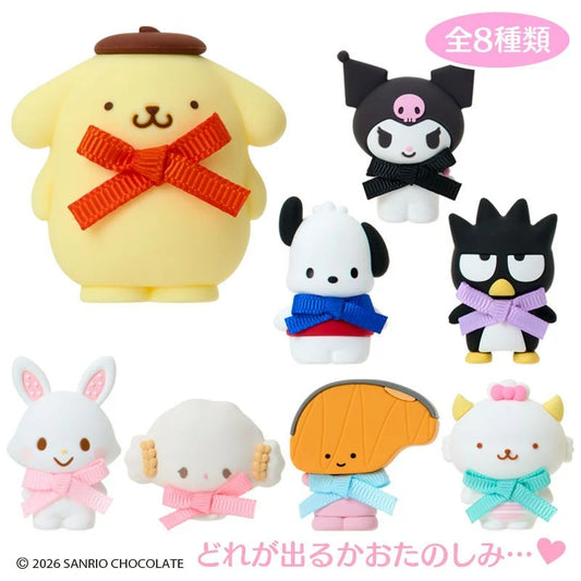 Sanrio | Sanrio Characters Grand Prize Vol.2 Logo Ribbon Secret Pin C Blind Box (8 Types)