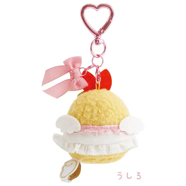 San-X | Sumikko Gurashi Angel & Devil Hanging Plush Toy - Fried Shrimp Tail (Angel)
