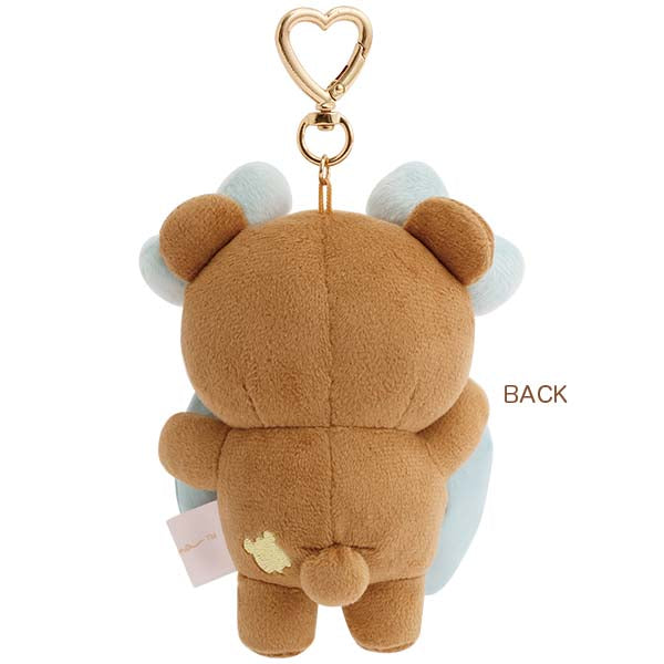 San-X | Rilakkuma Makeup Rilakkuma Hanging Plush Toy - Chairoikoguma