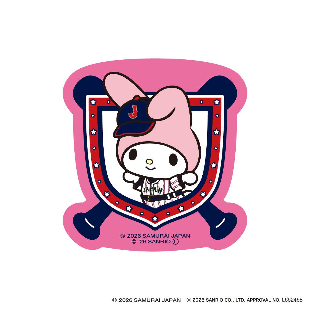 Sanrio | Samurai Japan x Sanrio Characters Die Cut Stickers Blind Box (10 Types)