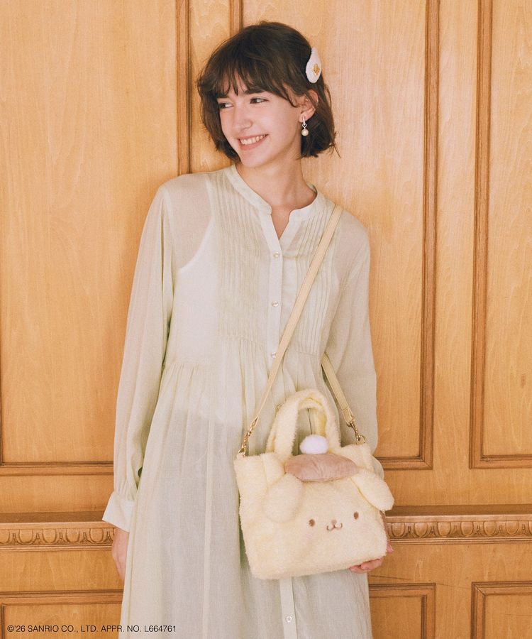 Sanrio | Maison de Fleur x Sanrio Collaboration Pompompurin Birthday 2 Way Tote Bag