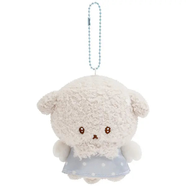 San-X | Ishiyowa-chan Can You Defeat Temptation? Angel Hanging Plush Toy - Ishiyowa-chan