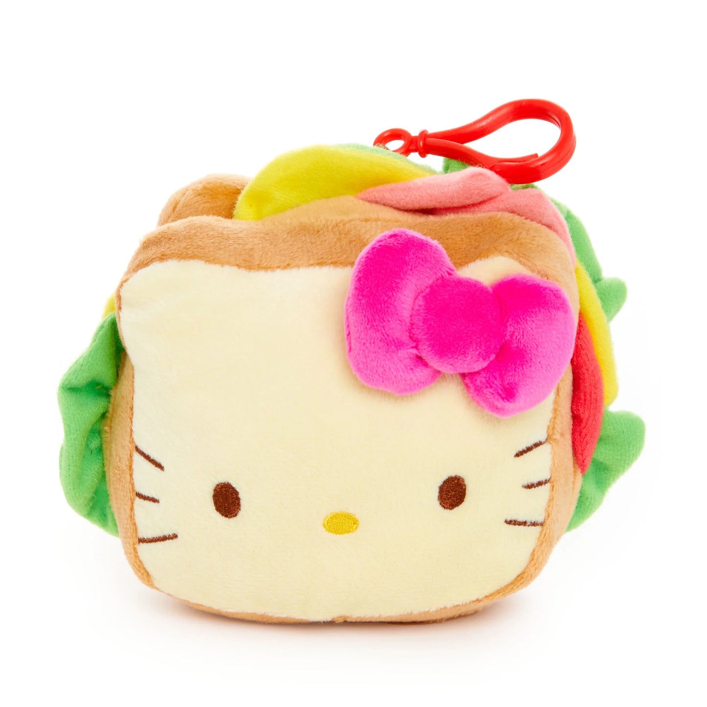 Sanrio US | Hello Kitty Plush Mascot Clip - Sandwich