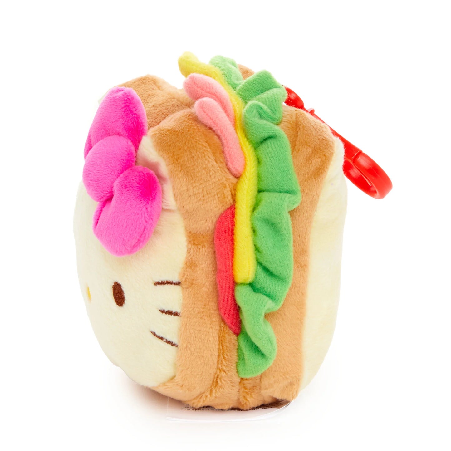 Sanrio US | Hello Kitty Plush Mascot Clip - Sandwich