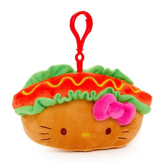 Sanrio US | Hello Kitty Plush Mascot Clip - Hot Dog