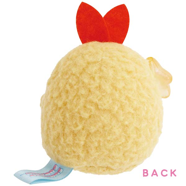 San-X | Sumikko Gurashi Gummy Party Hand-held Tenori Plush Toy - Shrimp Tail
