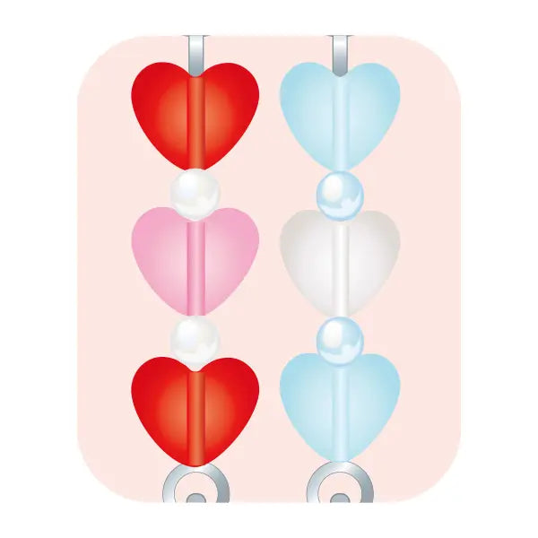 San-X | San-X Universe Heart Series Mascot Keychain Collection Blind Box - A (8 Types)