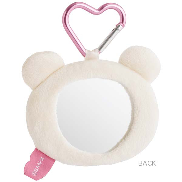San-X | Rilakkuma Yuru Yuru Poka Poka Series Plush Mirror - Korilakkuma