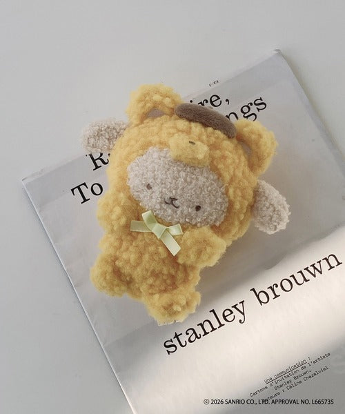 AS KNOW AS plus x Sanrio Characters Fluffy Animal Series Mascot