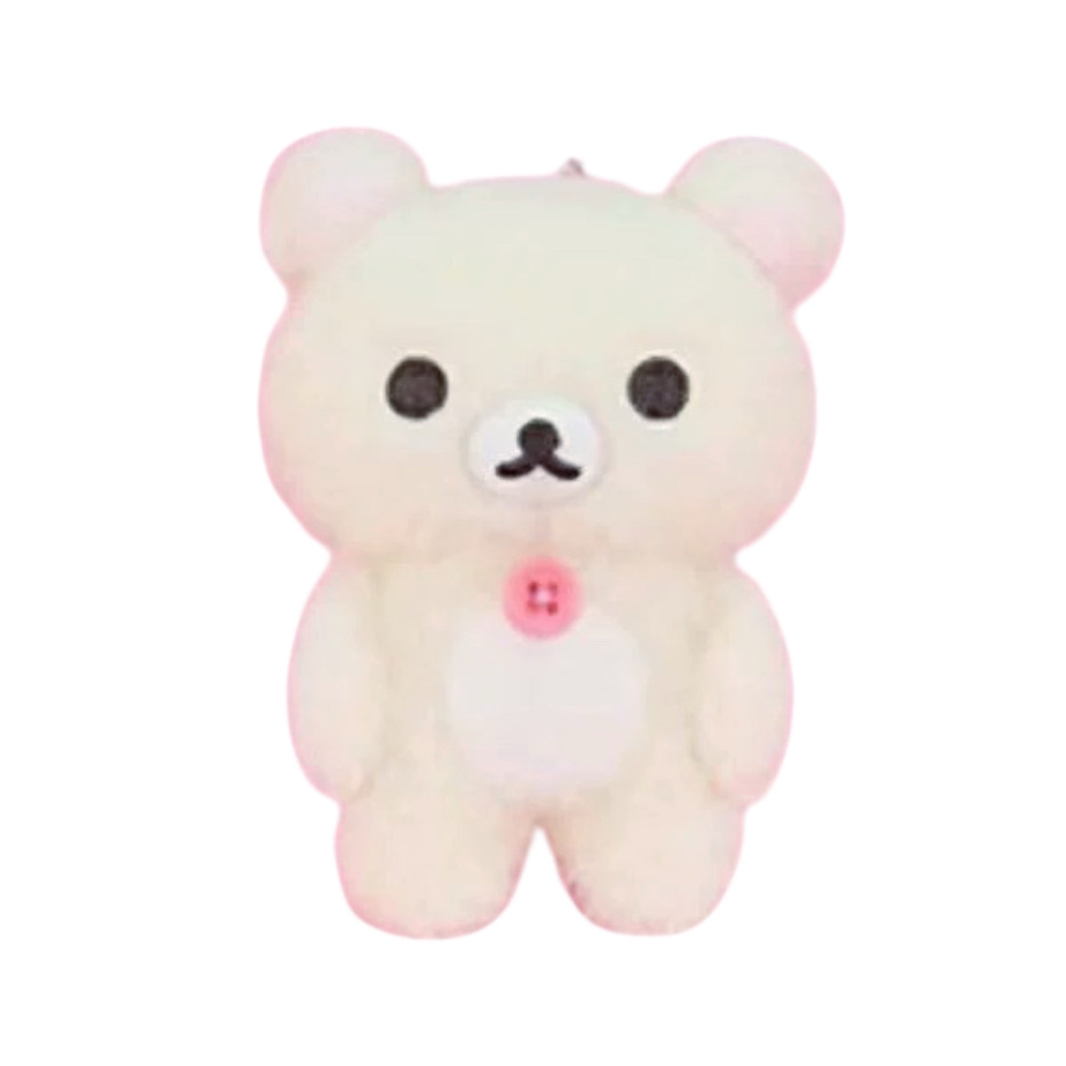 San-X | Rilakkuma Basic Fluffy Hanging Plush Toy (Prize)