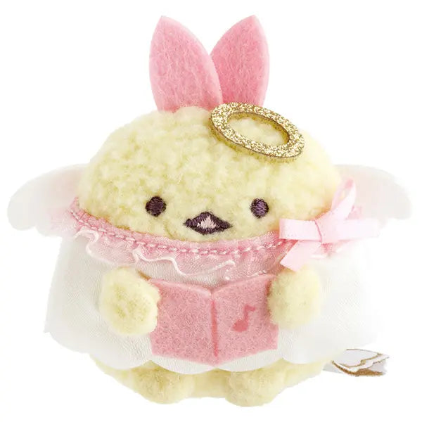 San-X | Sumikko Gurashi Angel & Devil Hand-held Tenori Plush Toy - Tempura’s Tail