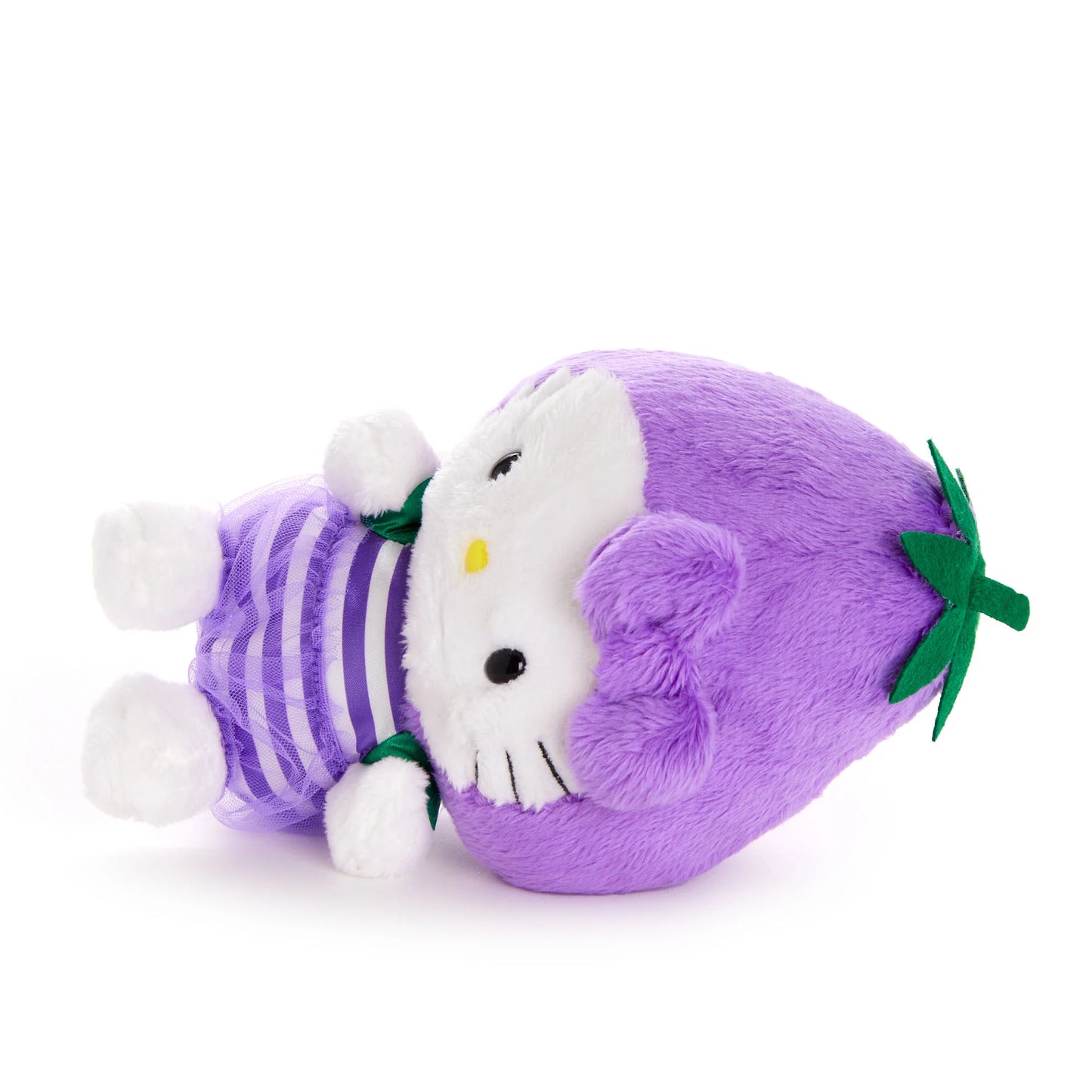Sanrio US | Fruit & Veggie Series - Hello Kitty Eggplant Bean Doll Plush