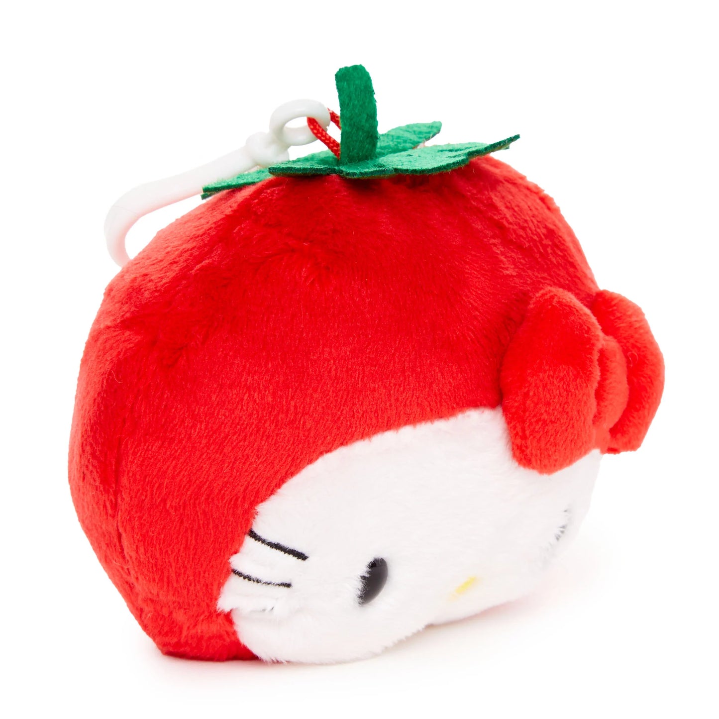 Sanrio US |  Fruit & Veggie Series - Hello Kitty Tomato Plush Mascot Clip