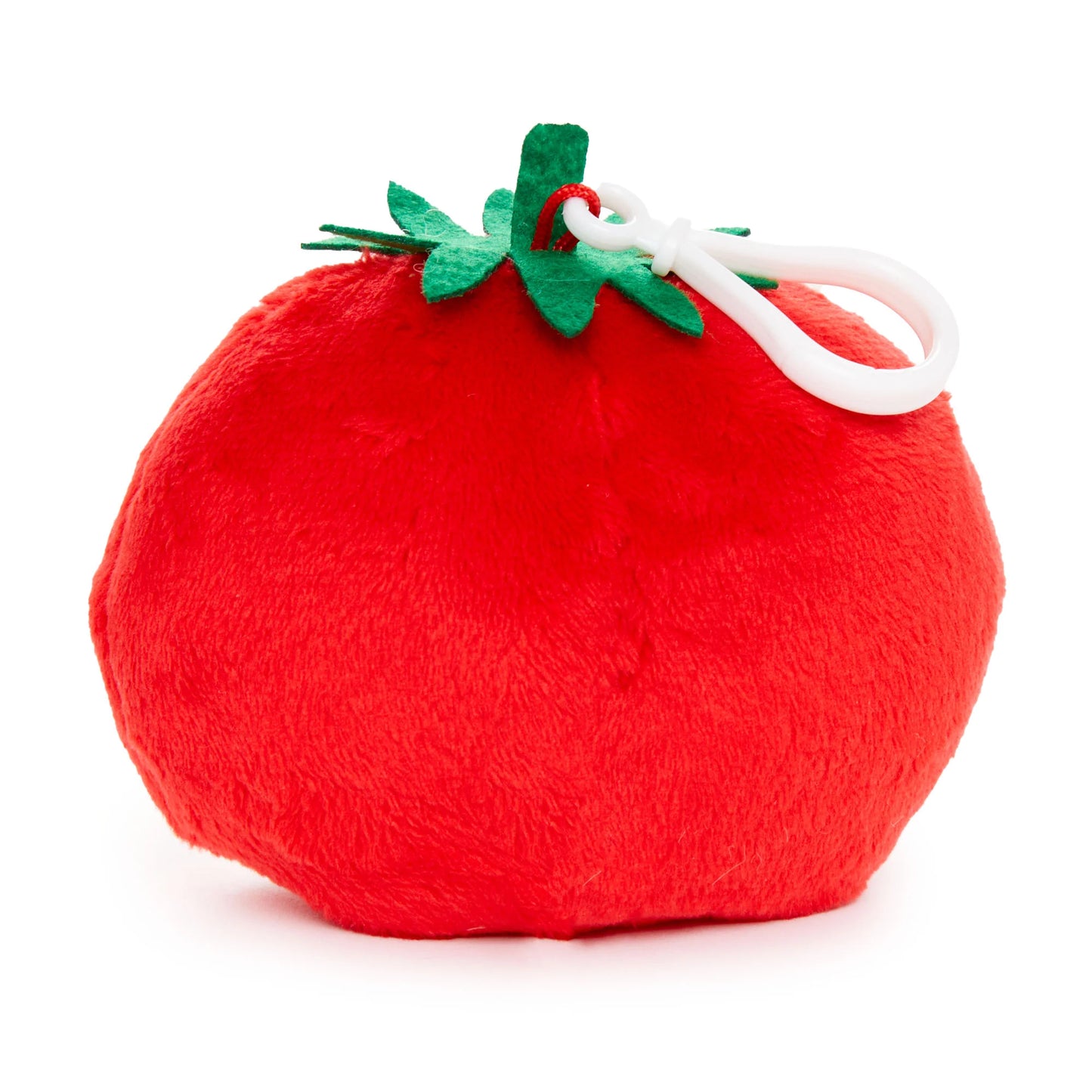 Sanrio US |  Fruit & Veggie Series - Hello Kitty Tomato Plush Mascot Clip