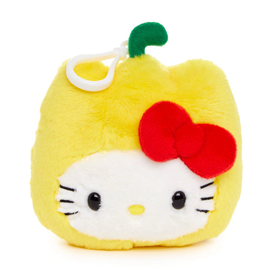 Sanrio US | Fruit & Veggie Series - Hello Kitty Pepper Plush Mascot Clip