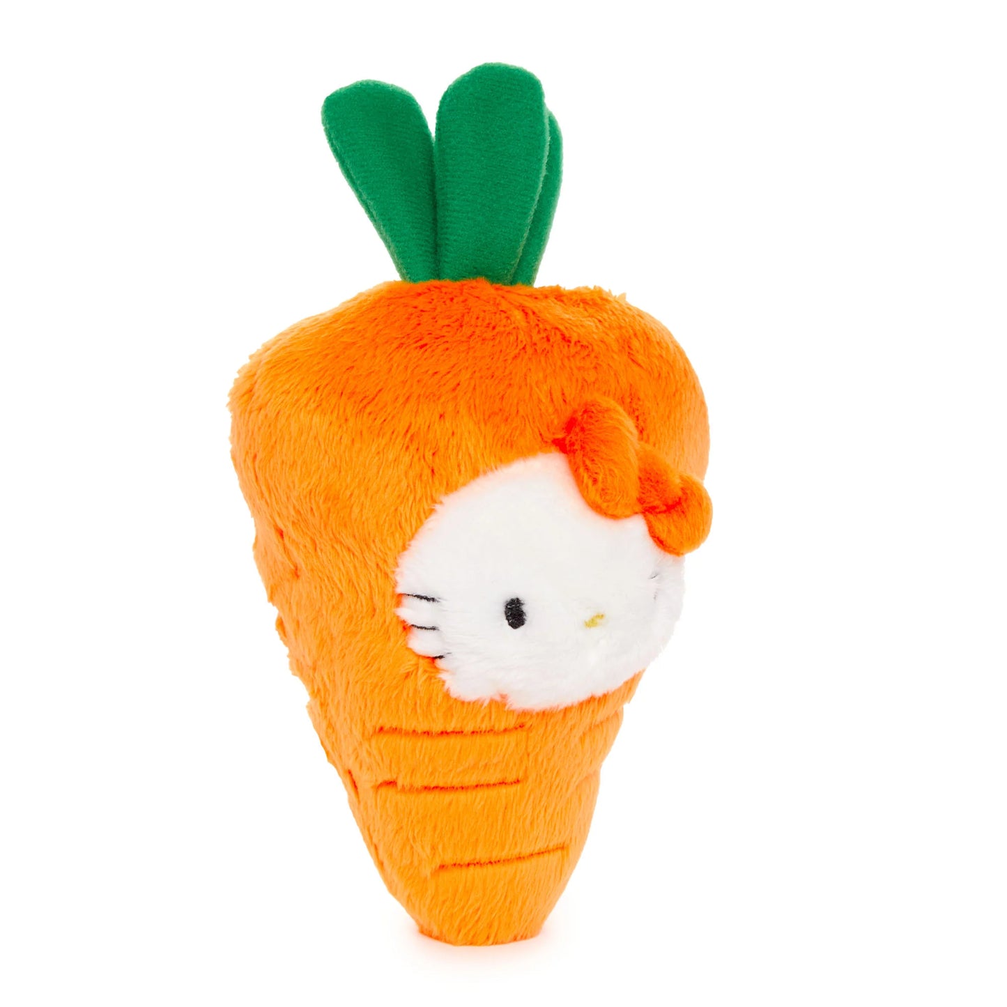 Sanrio US | Fruit & Veggie Series - Hello Kitty Carrot Plush Mascot Clip