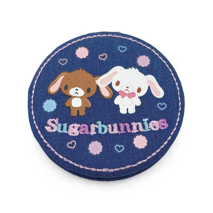 SPINNS x Sanrio | Sanrio Characters Sugar Bunny Denim Compact Mirror