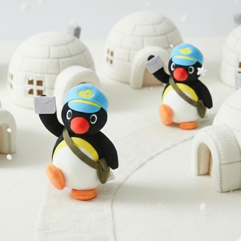 Pingu Korea | Pingu Postman Mascot With Card