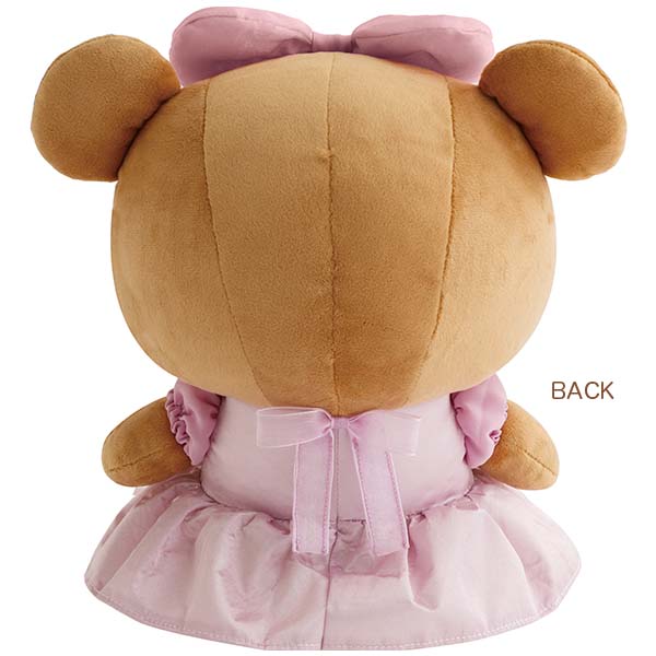 San-X | Rilakkuma Makeup Rilakkuma Plush Toy L - Chairoikoguma