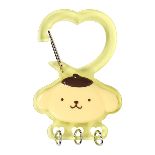 Sanrio | Sanrio Characters With Your Favorite Friend Carabiner Keychain - Pompompurin