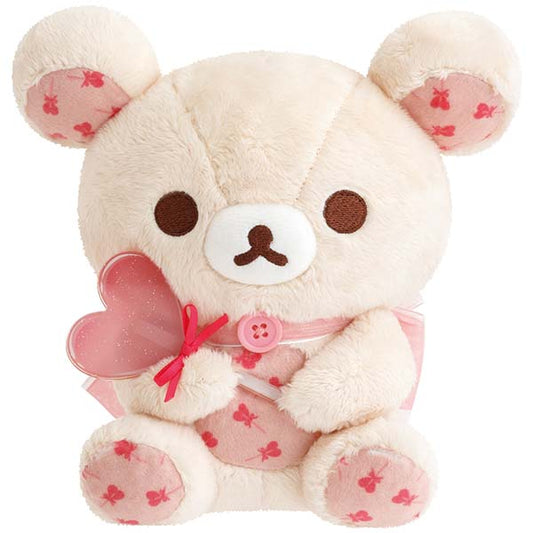 San-X | Rilakkuma Heart Collection Plush Toy - Korilakkuma