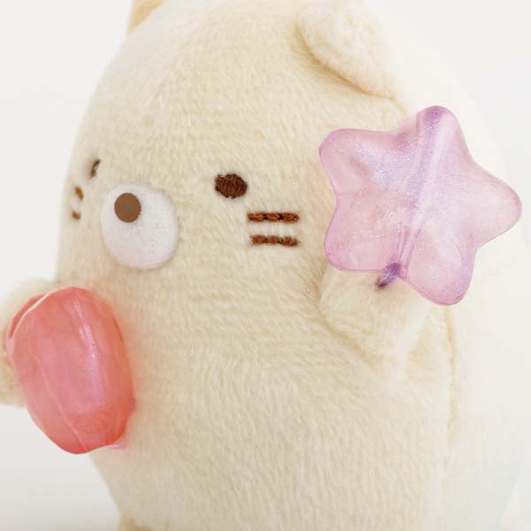 San-X | Sumikko Gurashi Gummy Party Hand-held Tenori Plush Toy - Cat