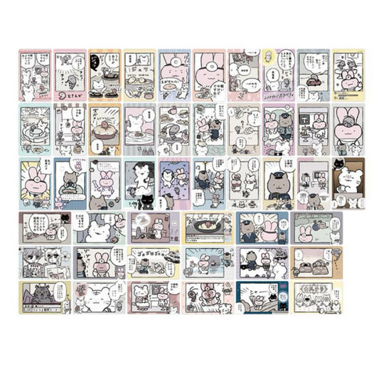 White Tiger and Black Tiger Polaroid Snap Shot Blind Box (48 Types)
