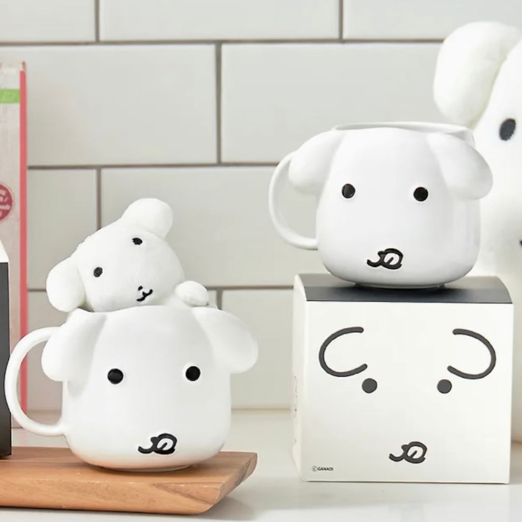 Ganadi | Ganadi Face-shaped Ceramic Mug