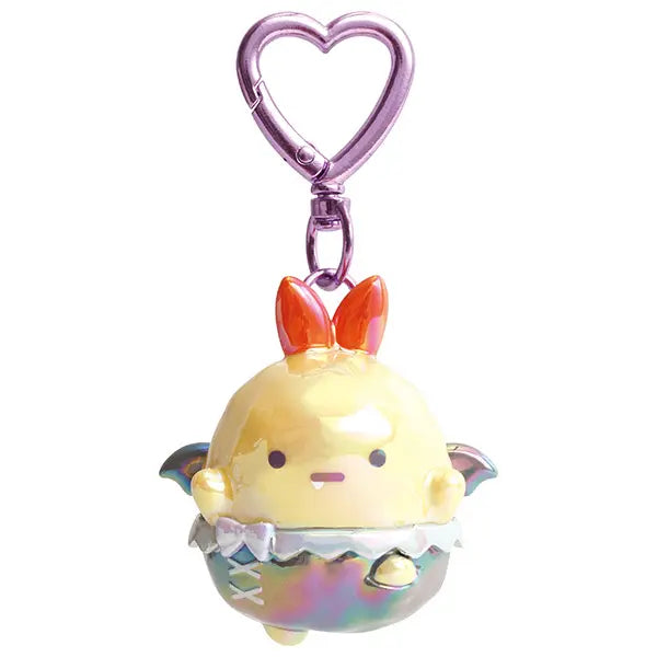 San-X | Sumikko Gurashi Angel & Devil Glitter Keychain - Fried Shrimp Tail