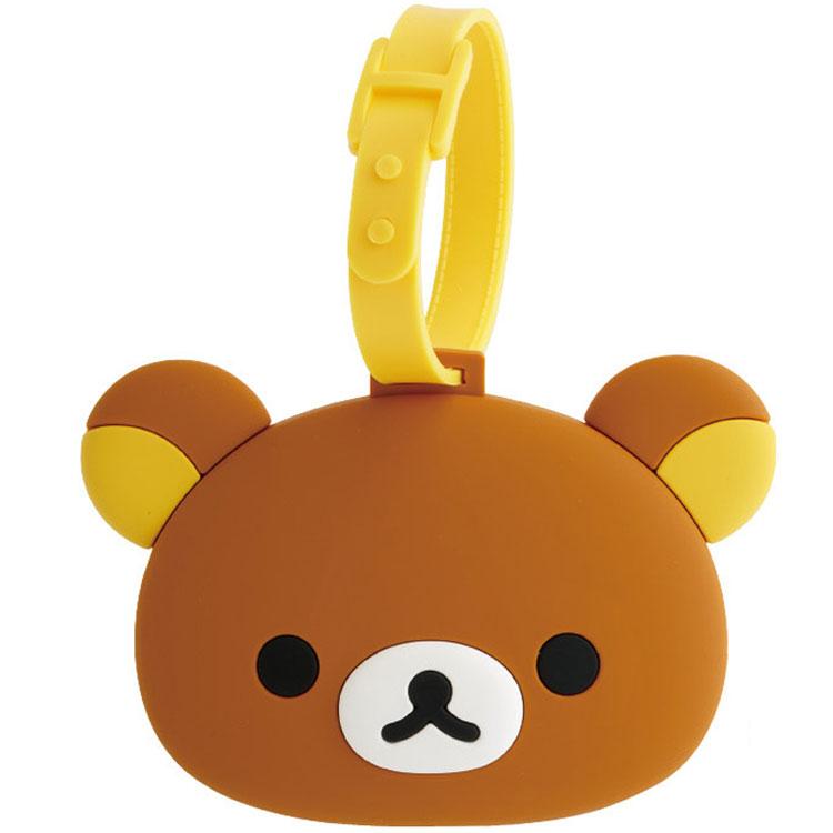 San-X | Rilakkuma and Awawa Neko Theme Luggage Tag - Rilakkuma